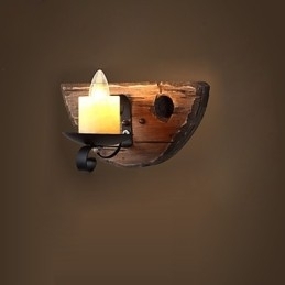 Rustieke Lodge Schilderij Kenmerk voor Mini Stijl Sfeerverlichting Wandlampen Wandlamp
