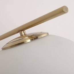 Moderne eigentijdse gegalvaniseerde functie voor Arc Uplight wandlampen wandlamp