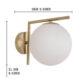 Moderne eigentijdse gegalvaniseerde functie voor Arc Uplight wandlampen wandlamp
