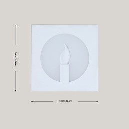 Geïntegreerde moderne eigentijdse wandlamp voor sfeerverlichting Wandlamp