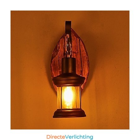 Enkele kop industriële vintage retro houten metalen schilderij kleur wandlamp voor de thuishotel gang decoreren wandlamp Enkele kop industriële vintage retro houten metalen schilderij kleur wandlamp voor de thuishotel gang decoreren wandlamp