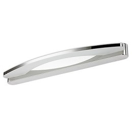 Superlange moderne badkamerverlichting, eigentijdse metalen wandlamp