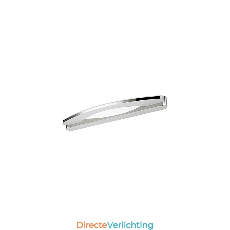 Superlange moderne badkamerverlichting, eigentijdse metalen wandlamp