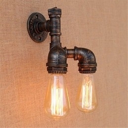Rustieke Lodge Schilderij Kenmerk voor Sfeervolle Licht Wandlampen Wandlamp