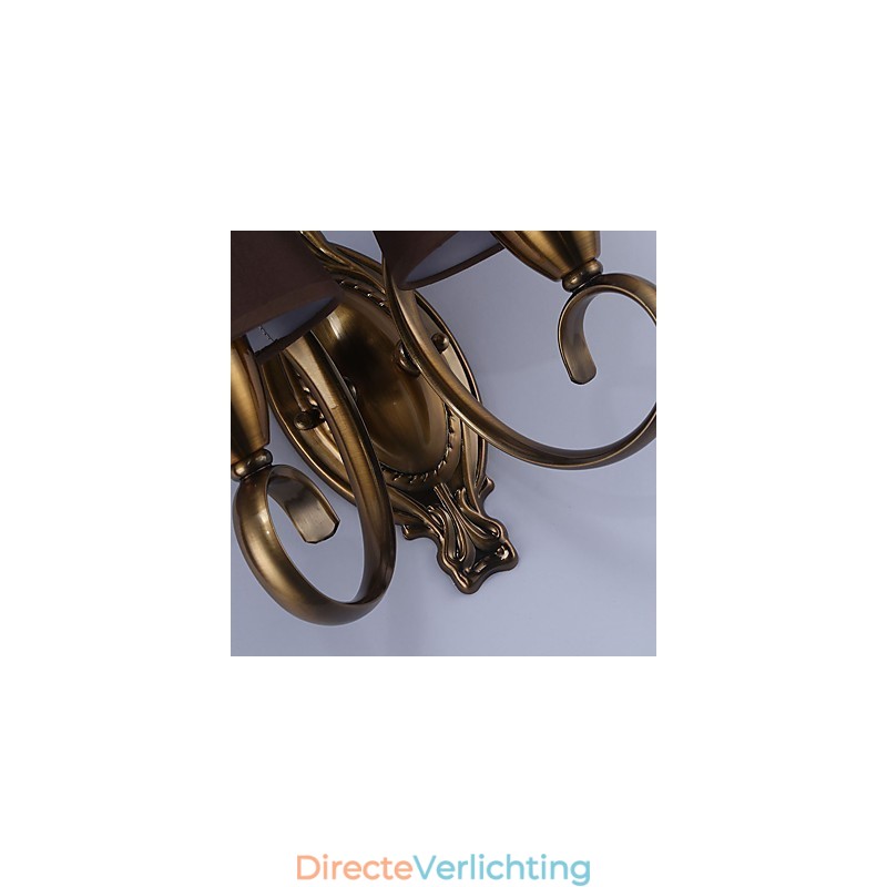 Traditionele klassieke gegalvaniseerde functie voor oogbescherming Downlight wandlampen wandlamp