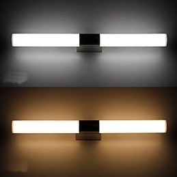 Hoge kwaliteit spiegellamp badkamerverlichting 85 265V roestvrij staal en acryl wandlampen make-up verlichting