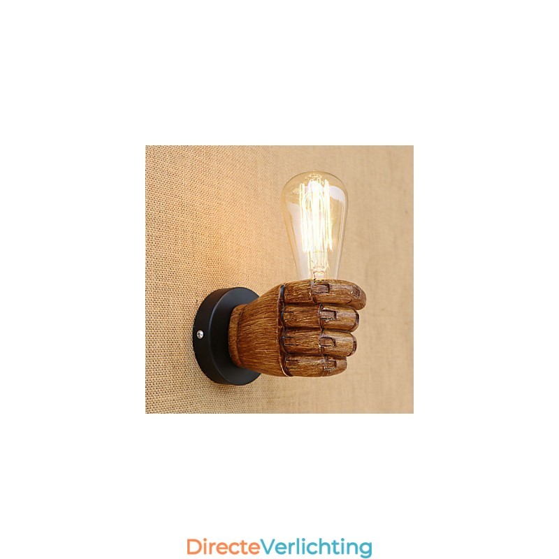 Moderne, eigentijdse, landelijke, retro-kenmerken voor wandlampen met sfeerverlichting in ministijl