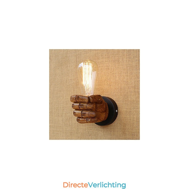 Moderne, eigentijdse, landelijke, retro-kenmerken voor wandlampen met sfeerverlichting in ministijl
