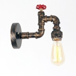 Moderne eigentijdse rustieke lodge landelijke retro schilderijfunctie voor mini-stijl downlight wandlampen wandlamp