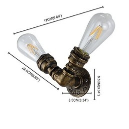 Wandlamp Wandlampen Wandlamp Ijzeren Wandlamp Dumb Black Lightsaber Lamp Aan De Muur