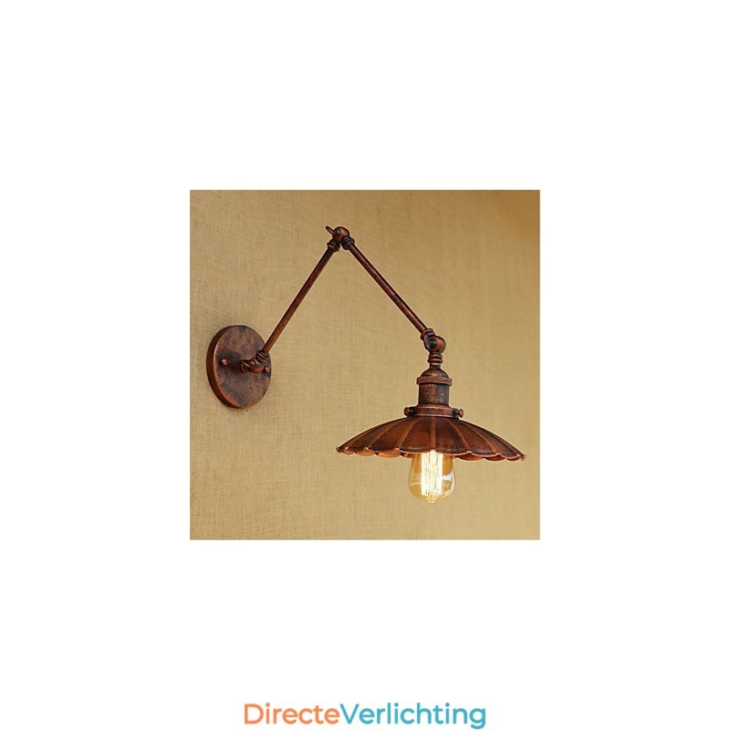 Rustieke Lodge Country Retro Schilderij Kenmerk voor Mini Stijl Swing Arm Sfeerlicht Swing