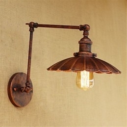 Rustieke Lodge Country Retro Schilderij Kenmerk voor Mini Stijl Swing Arm Sfeerlicht Swing