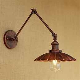 Rustieke Lodge Country Retro Schilderij Kenmerk voor Mini Stijl Swing Arm Sfeerlicht Swing