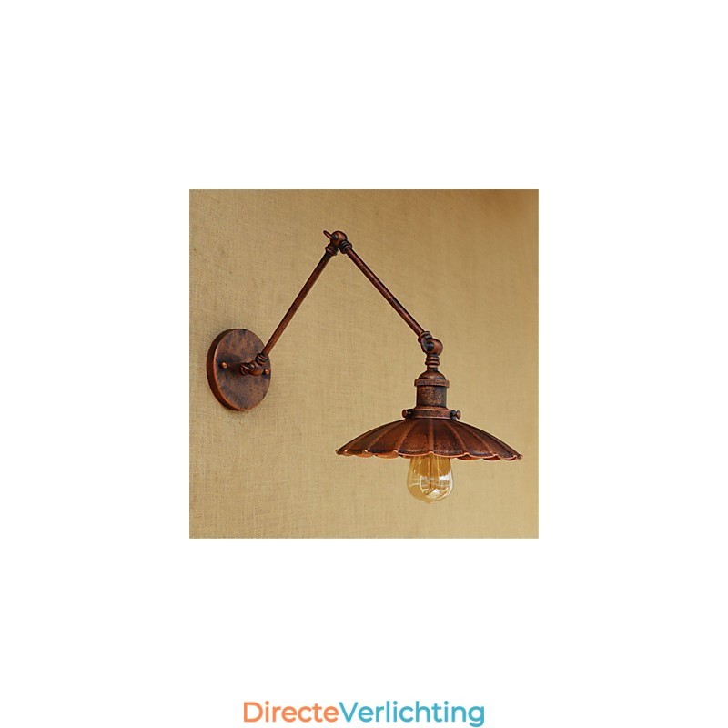 Rustieke Lodge Country Retro Schilderij Kenmerk voor Mini Stijl Swing Arm Sfeerlicht Swing