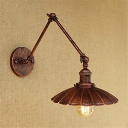 Rustieke Lodge Country Retro Schilderij Kenmerk voor Mini Stijl Swing Arm Sfeerlicht Swing