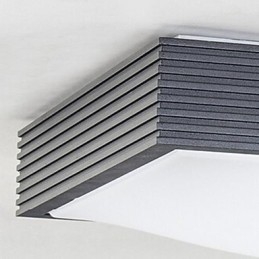 Moderne hedendaagse schilderij metalen inbouw