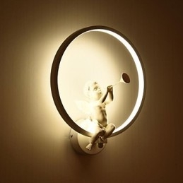 Nordic Modern Minimalistische Wandlamp Slaapkamer Decoratieve Verlichting Aluminium Producten Lampen Engelen Gangen Wandlampen