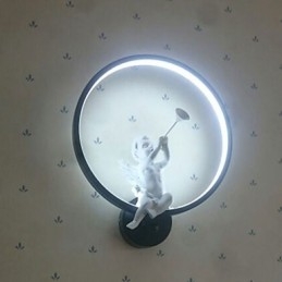 Nordic Modern Minimalistische Wandlamp Slaapkamer Decoratieve Verlichting Aluminium Producten Lampen Engelen Gangen Wandlampen
