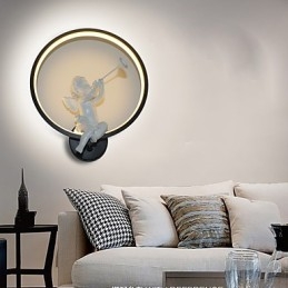 Nordic Modern Minimalistische Wandlamp Slaapkamer Decoratieve Verlichting Aluminium Producten Lampen Engelen Gangen Wandlampen