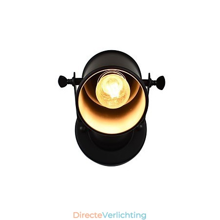 Geschilderde stalen wandlamp Dumb Black American Coffee Decoratie Retro wandlamp Lichtzwaardlamp op de muur Geschilderde stalen wandlamp Dumb Black American Coffee Decoratie Retro wandlamp Lichtzwaardlamp op de muur