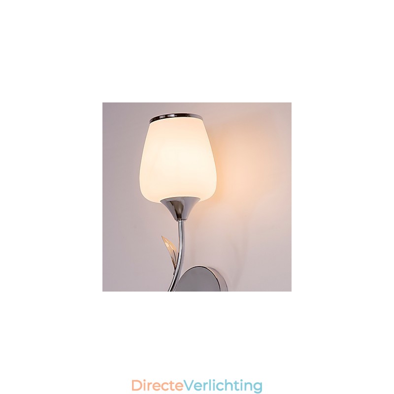 Metalen moderne eigentijdse inbouw- en plafondlamp met kenmerkende wandlampen Wandlamp