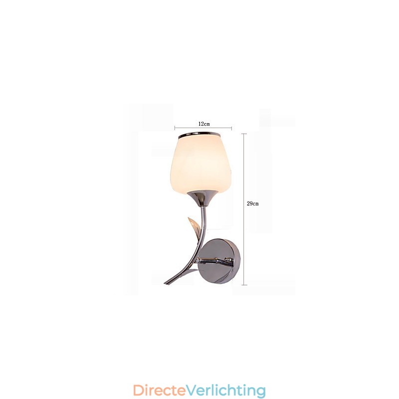 Metalen moderne eigentijdse inbouw- en plafondlamp met kenmerkende wandlampen Wandlamp