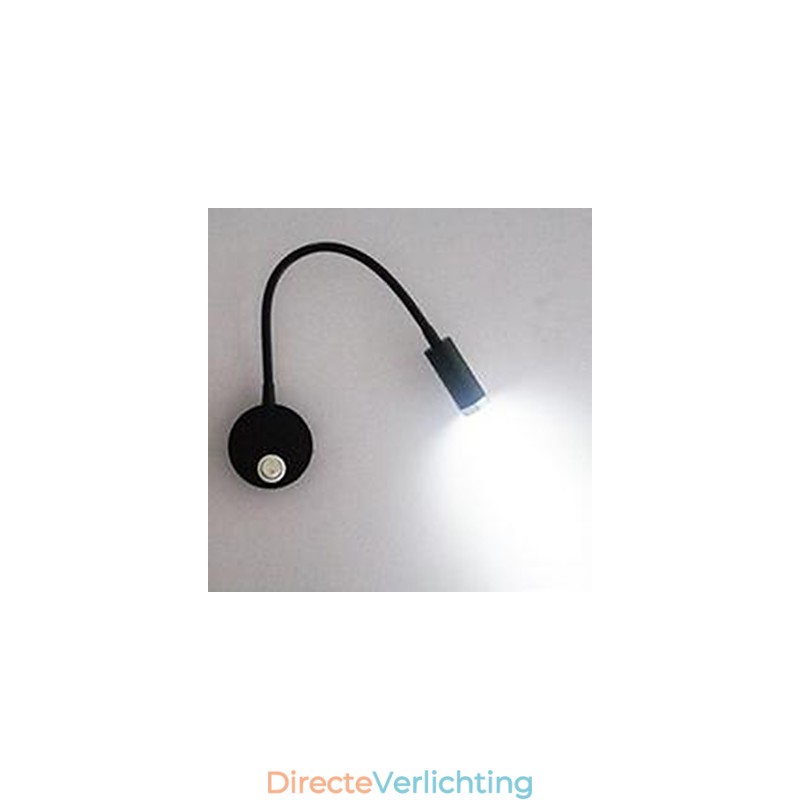 De wandlamp van de wandlamp van de kop van het slangbed wordt verlicht door de lichtleeslamp