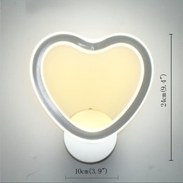 Moderne minimalistische wandlamp woonkamer achtergrondmuur slaapkamer nachtkastje lichten gang creatieve wandlamp modieuze aluminium lamp
