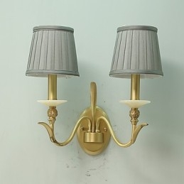 Eenvoudige landelijke traditionele klassieke messingfunctie voor mini-stijl uplight wandlampen wandlamp