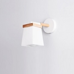 Squere Glassshade Wandlamp Voor Slaapkamer Moderne Functie Sfeerverlichting Wandlampen Wandlamp