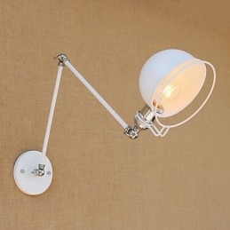 Eenvoudige vintage landelijke schilderfunctie voor mini-stijl zwenkarm oogbescherming sfeerverlichting wandlampen