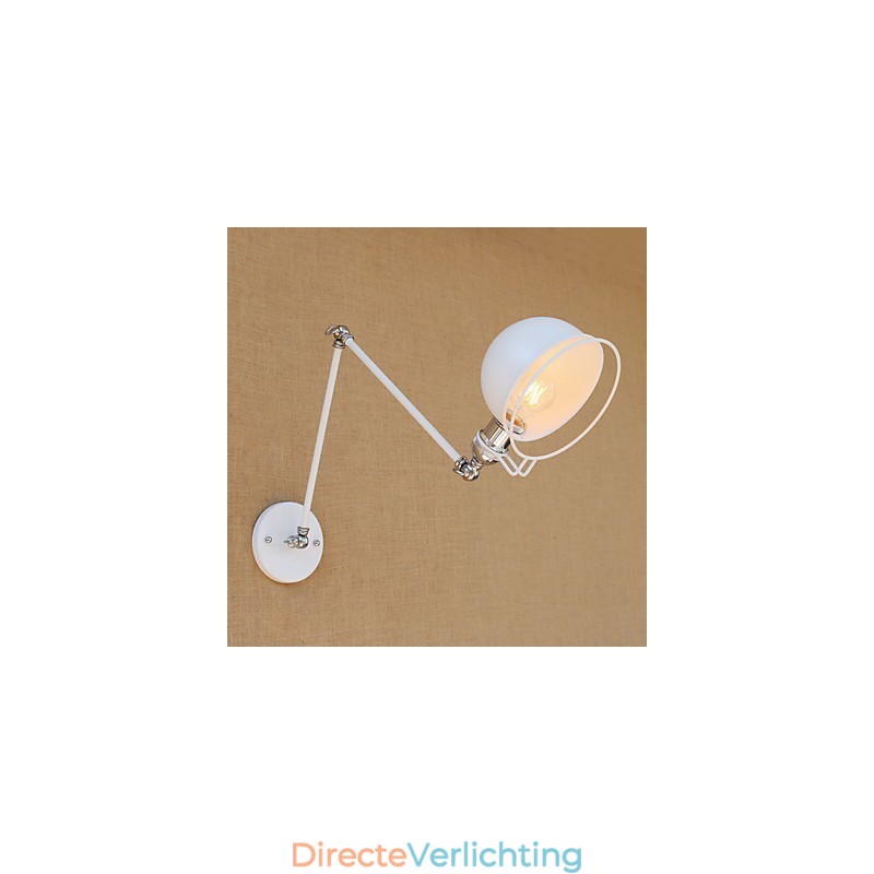 Eenvoudige vintage landelijke schilderfunctie voor mini-stijl zwenkarm oogbescherming sfeerverlichting wandlampen