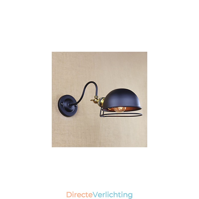 Eenvoudige landelijke retro-schilderijfunctie voor mini-stijl oogbescherming downlight wandlampen