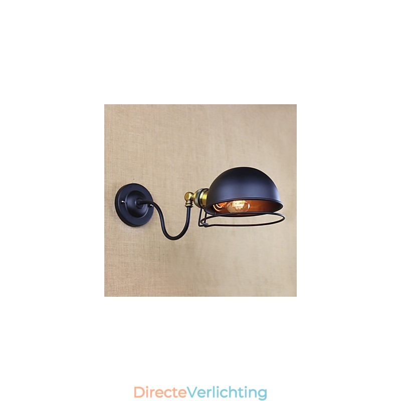 Eenvoudige landelijke retro-schilderijfunctie voor mini-stijl oogbescherming downlight wandlampen
