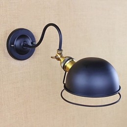 Eenvoudige landelijke retro-schilderijfunctie voor mini-stijl oogbescherming downlight wandlampen
