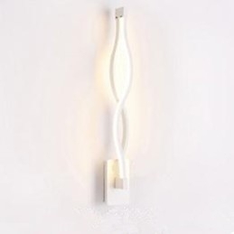 Moderne Eenvoudige l Creatieve Slaapkamer Gang Woonkamer TV Achtergrond Aluminium Golf Wandlamp Spiegel Koplampen