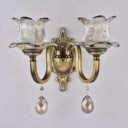 Rustieke Lodge Messing Kenmerk voor Mini Stijl Uplight Wandlampen Wandlamp