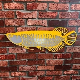 Moderne wandlampen Visvorm Eenvoud Stijl Acrylverlichting Woonkamer Hal Slaapkamer Hotelkamers Decoratieve verlichting