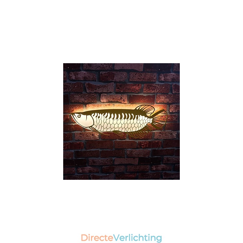 Moderne wandlampen Visvorm Eenvoud Stijl Acrylverlichting Woonkamer Hal Slaapkamer Hotelkamers Decoratieve verlichting