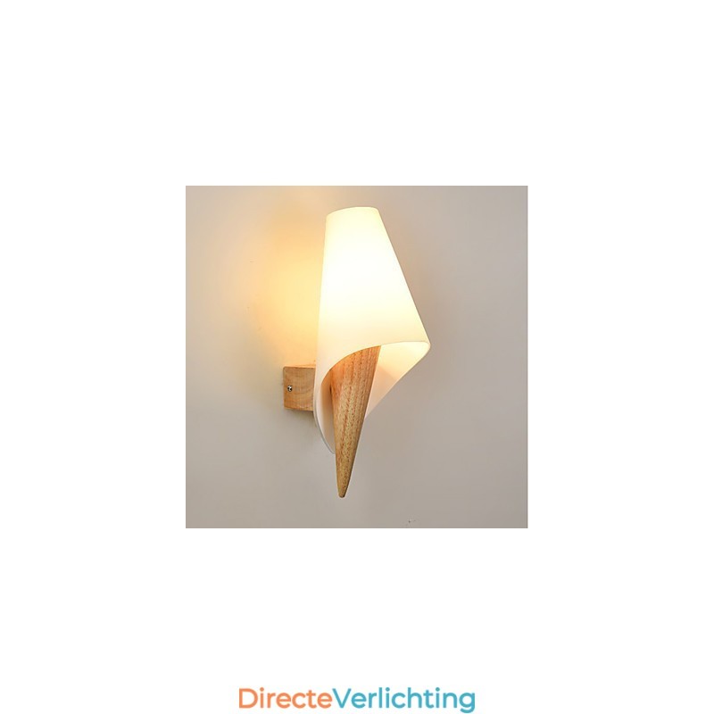 Eenvoudige landelijke functie voor oogbescherming Sfeerverlichting Wandlampen Wandlamp Warme Europese stijl Slaapkamer Wandlamp