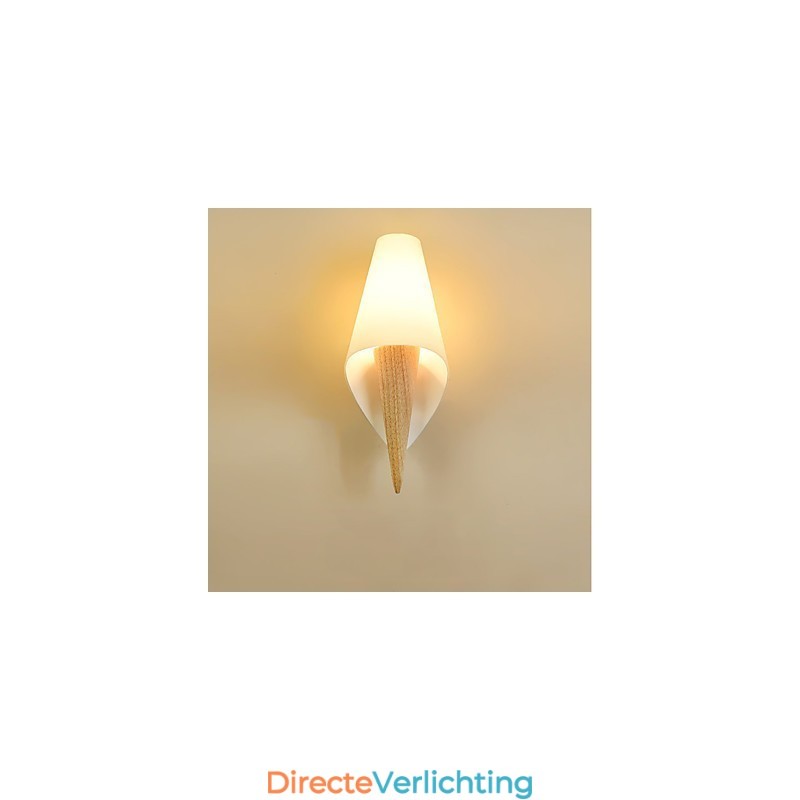 Eenvoudige landelijke functie voor oogbescherming Sfeerverlichting Wandlampen Wandlamp Warme Europese stijl Slaapkamer Wandlamp