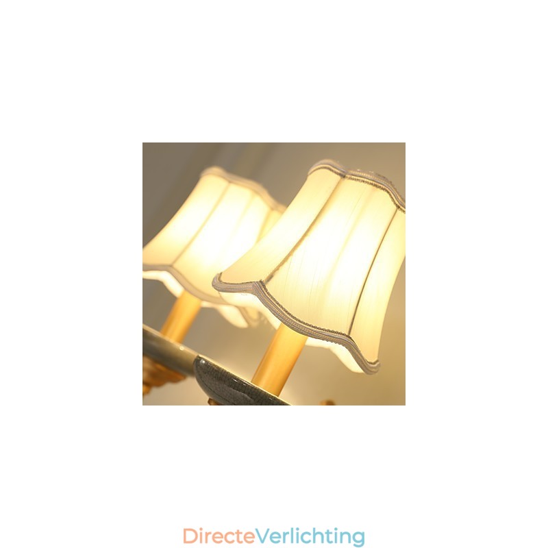 Eenvoudige landelijke traditionele klassieke messingfunctie voor mini-stijl uplight wandlampen wandlamp PU