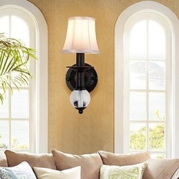 Vintage gegalvaniseerde feature uplight wandlampen wandlamp