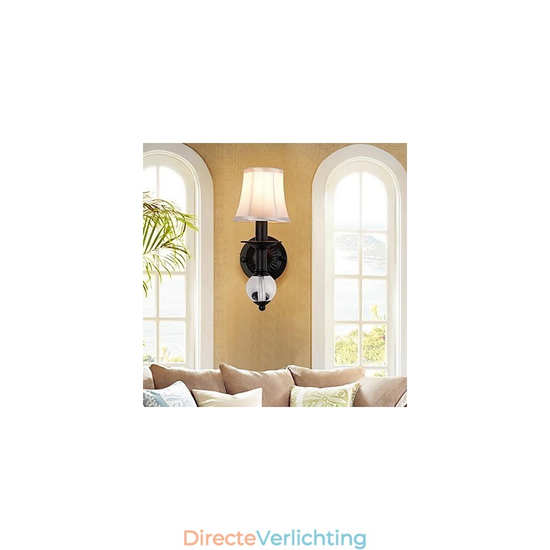Vintage gegalvaniseerde feature uplight wandlampen wandlamp