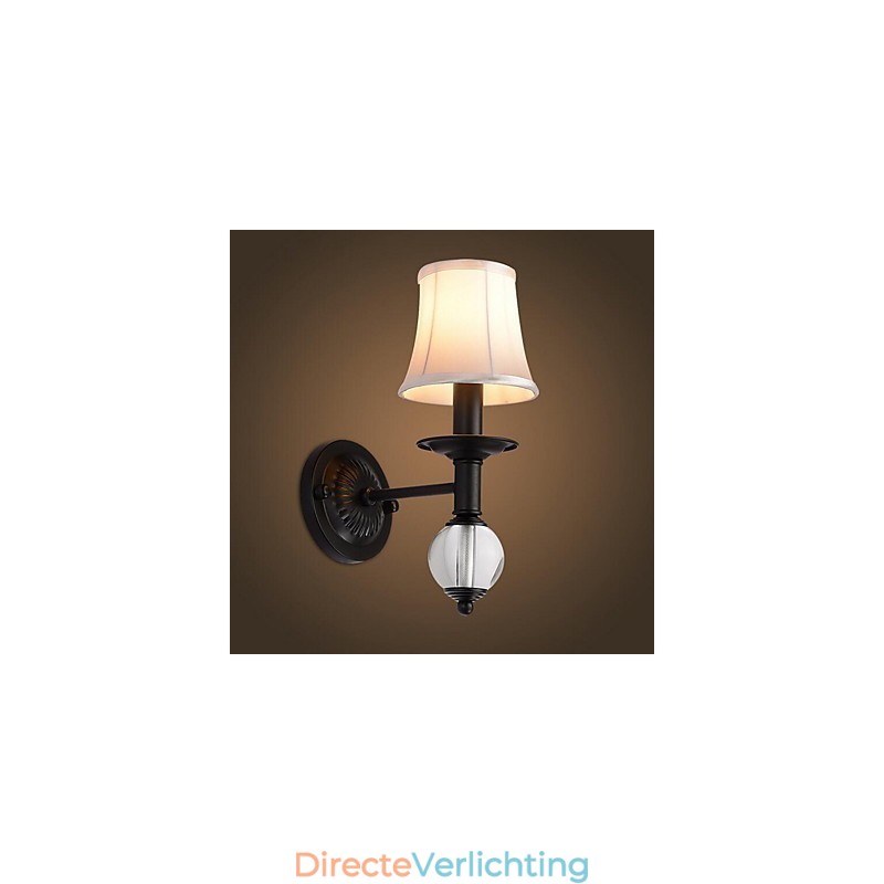 Vintage gegalvaniseerde feature uplight wandlampen wandlamp