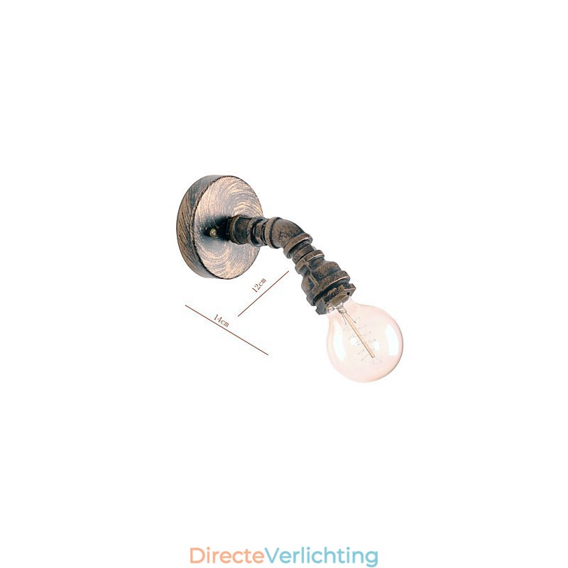 Antieke eenvoudige vintage landelijke traditionele klassieke schilderfunctie voor mini-stijl downlight wandlampen wandlamp