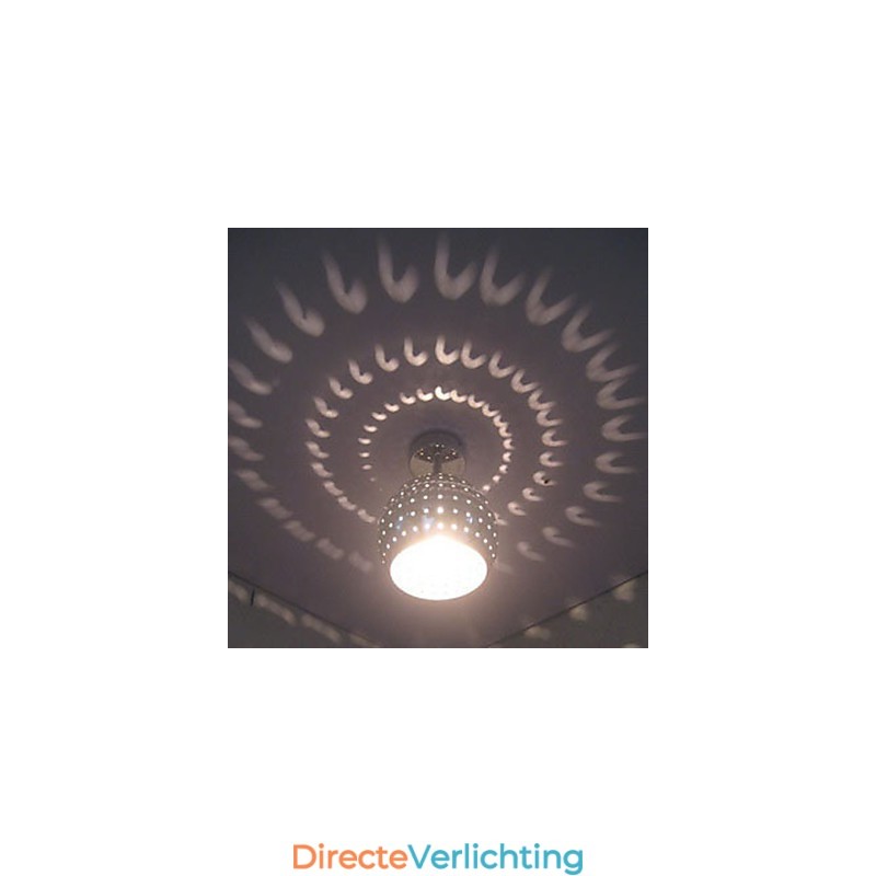 Creatieve poreuze bal esthetische reflectie absorberen koepel licht smeedijzeren lamp