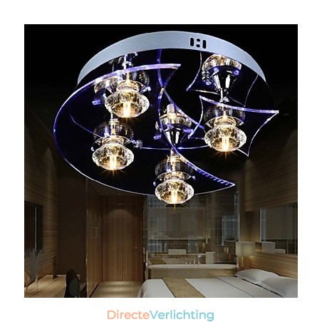 Kroonluchter Modern Kristal Woonkamer 4 Lampen Kroonluchter Modern Kristal Woonkamer 4 Lampen