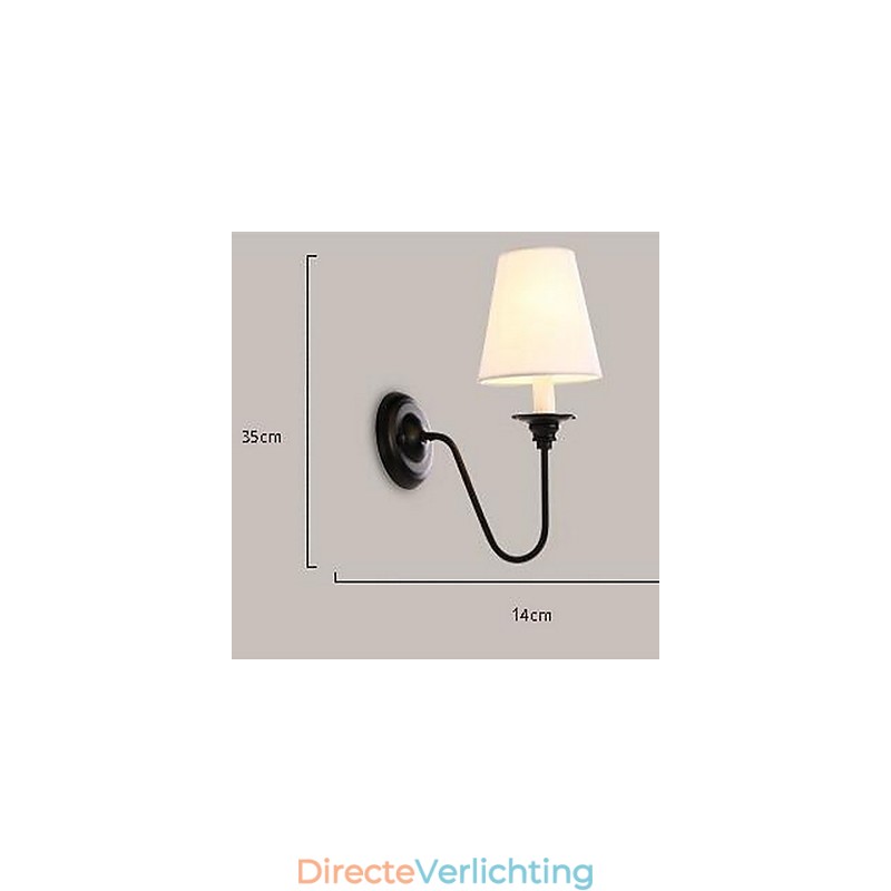 Moderne eigentijdse gegalvaniseerde kenmerkende downlight wandlampen wandlamp