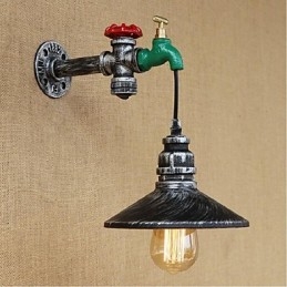 Rustieke Lodge Schilderij Kenmerk voor Sfeervolle Licht Wandlampen Wandlamp